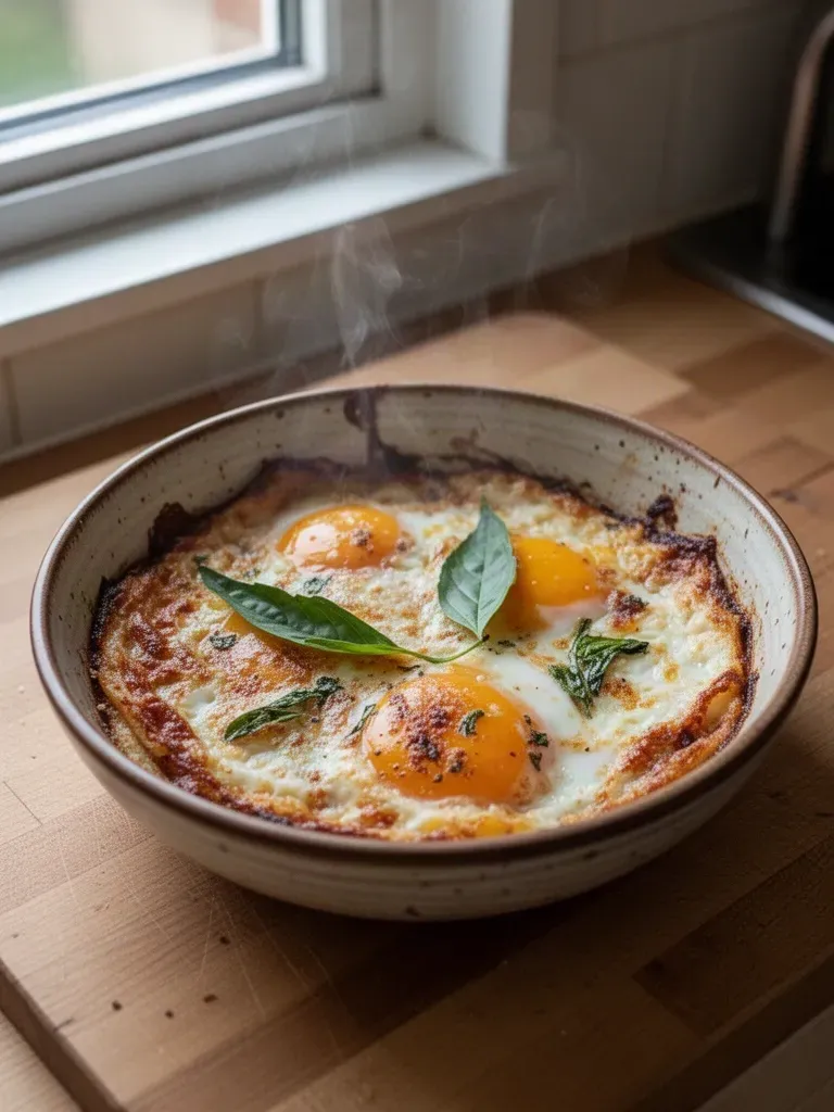 ITALIAN BAKED EGGS