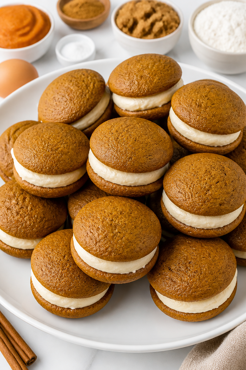 Maple Pumpkin Whoopie Pie Cream Filling 6 Maple Pumpkin Whoopie Pie Cream Filling