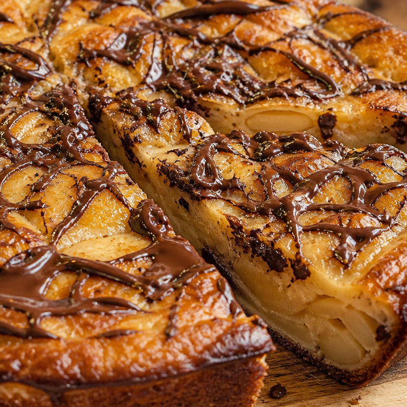 Clafoutis Pommes & Chocolat