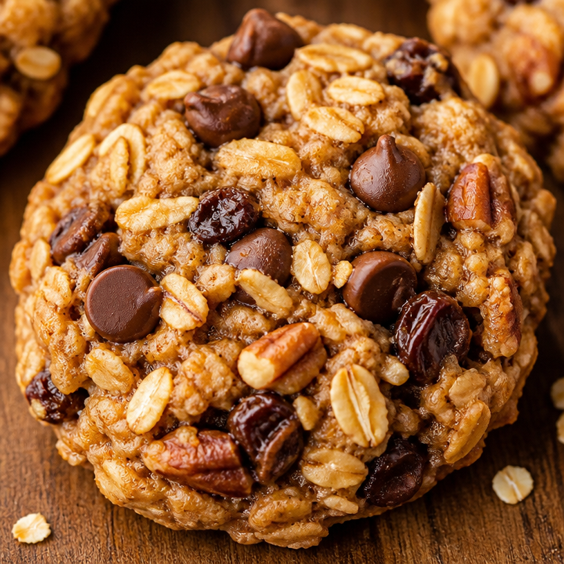 Healthy Banana Oatmeal Cookies