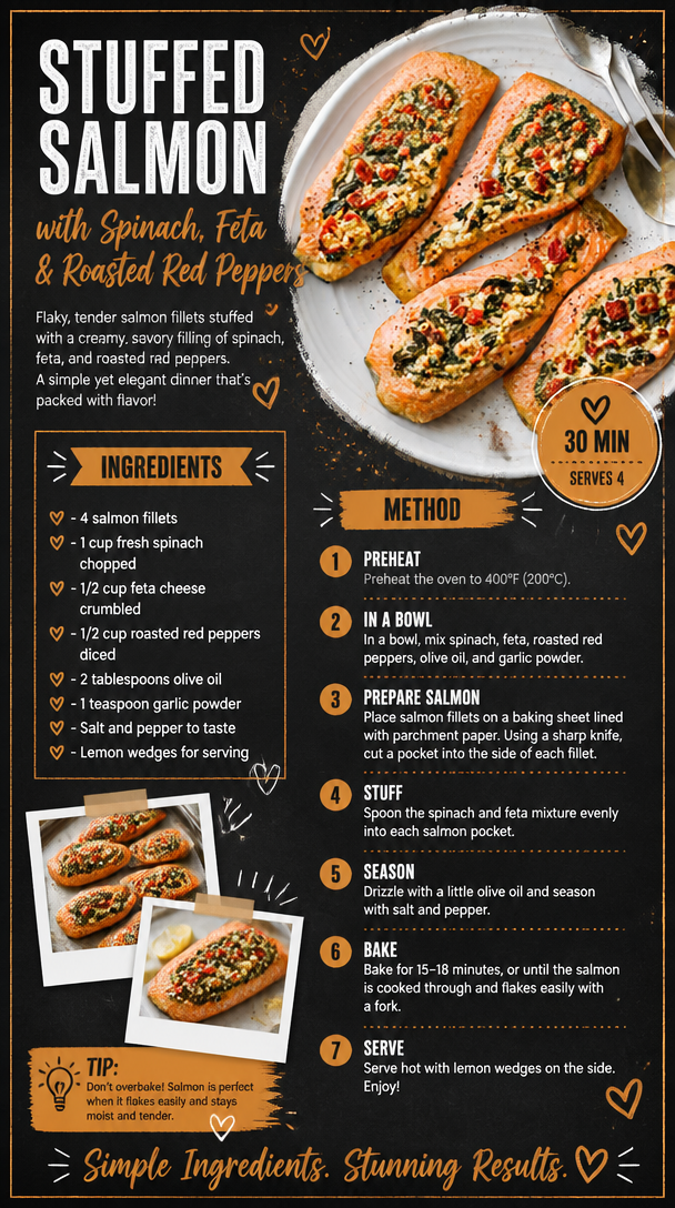 Stuffed Salmon