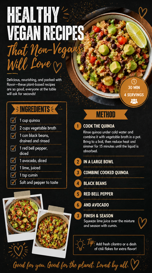 Healthy Vegan Recipes That Non-Vegans Will Love