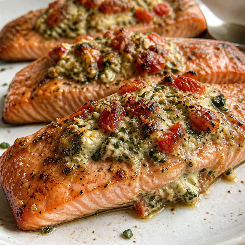 Stuffed Salmon