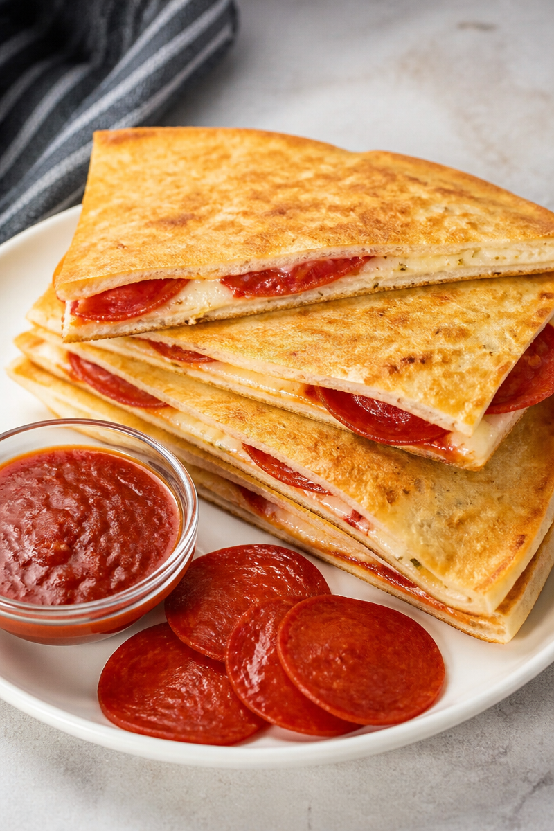 Pepperoni Pizzadillas