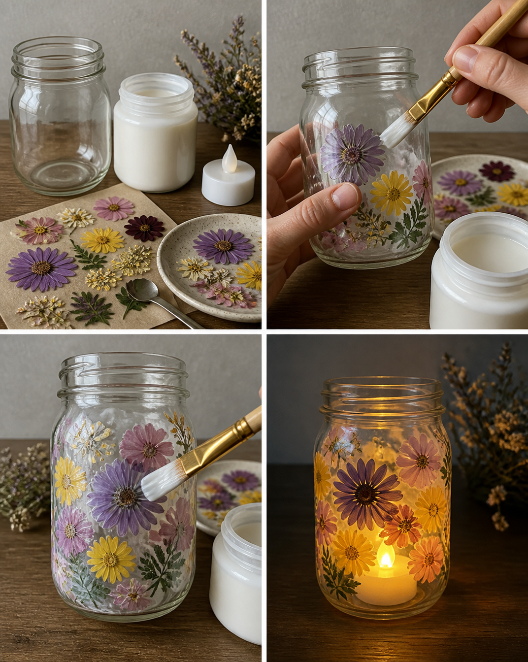 Pressed Flower Lantern 7 Pressed Flower Lantern