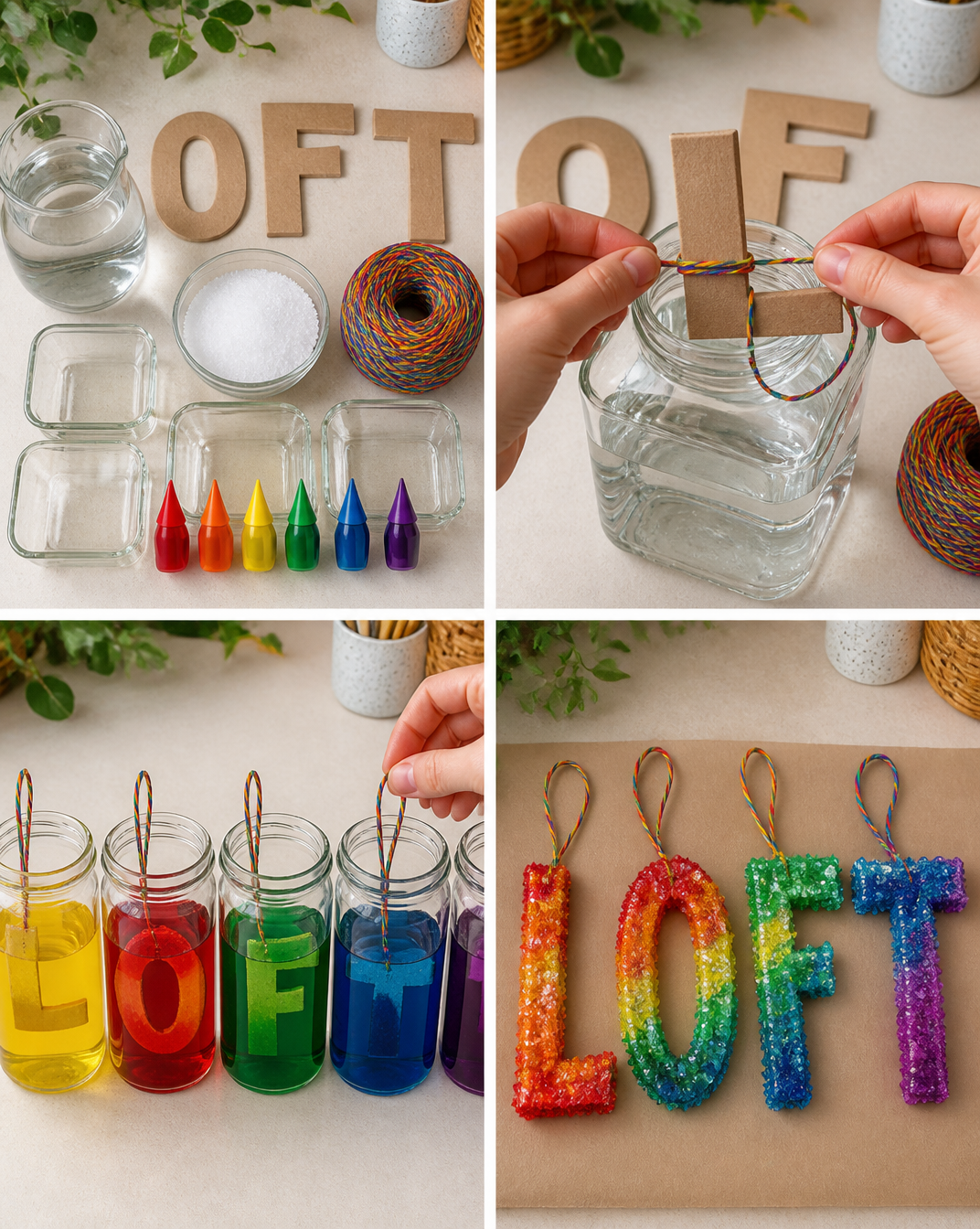Rainbow Crystal Initial Letters 7 Rainbow Crystal Initial Letters