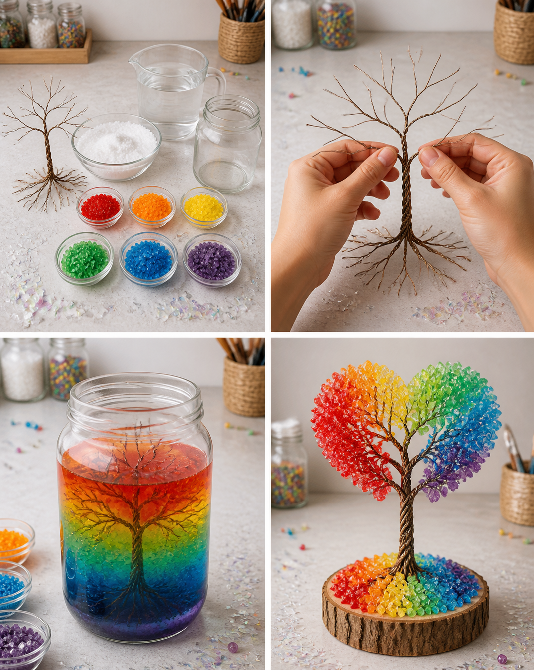 Rainbow Crystal Love Tree 7 Rainbow Crystal Love Tree