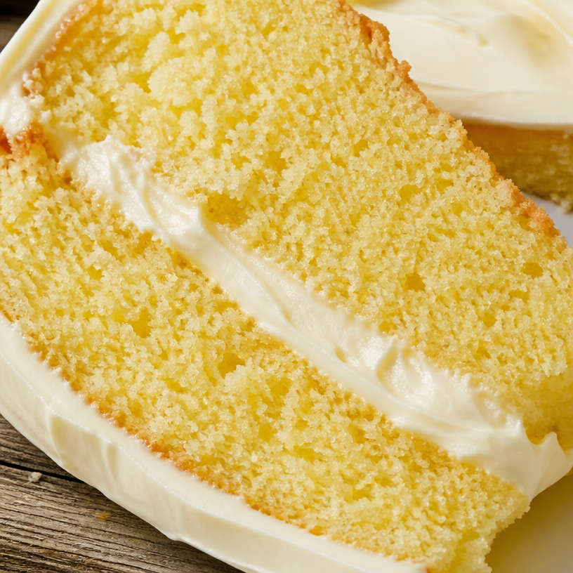 Gâteau à la vanille