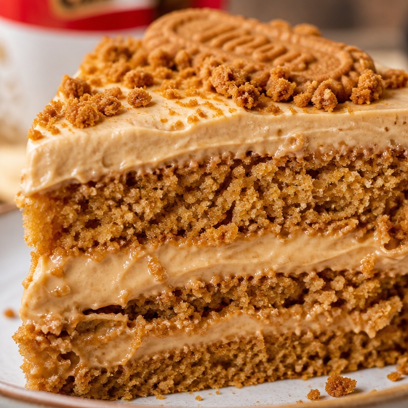 Gâteau Biscoff