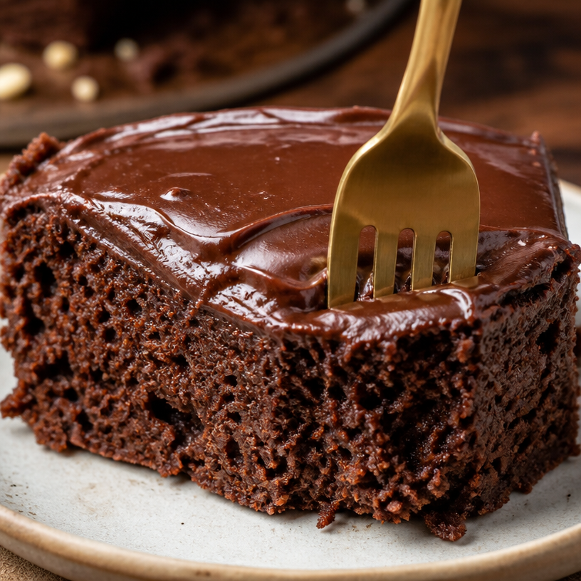 Healthy Sweet Potato Chocolate Cake