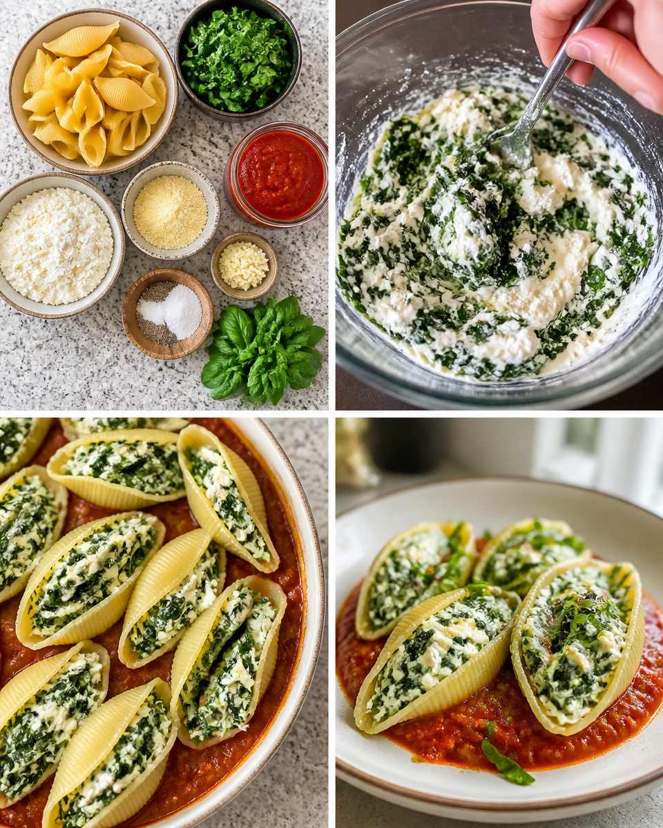 Vegan Stuffed Shells