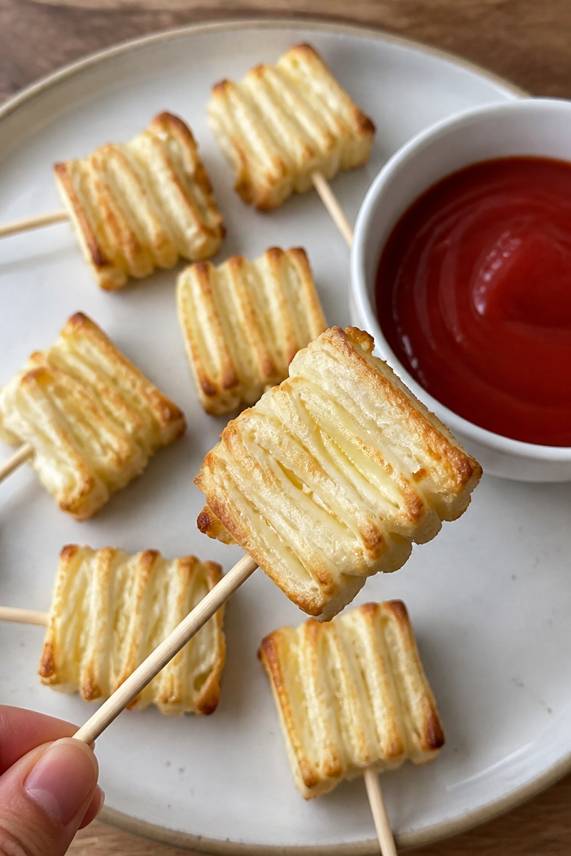 Cheesy Toastie Bites