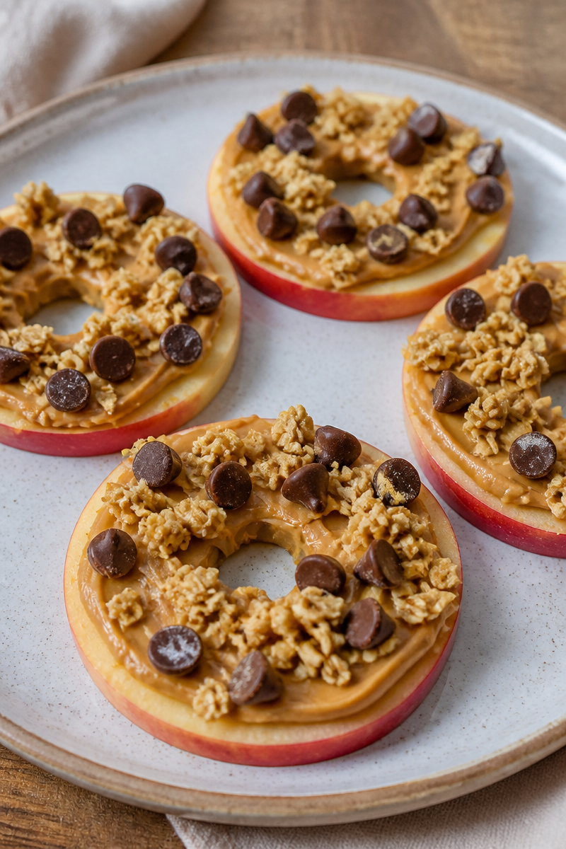 Apple Slices with Peanut Butter