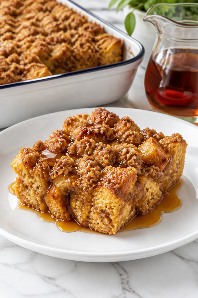Overnight Cinnamon French Toast Casserole