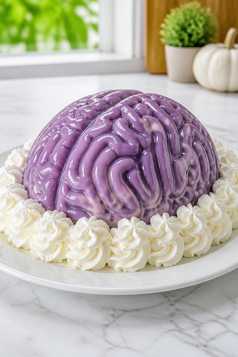 Brain Shaped Jello Mold Halloween