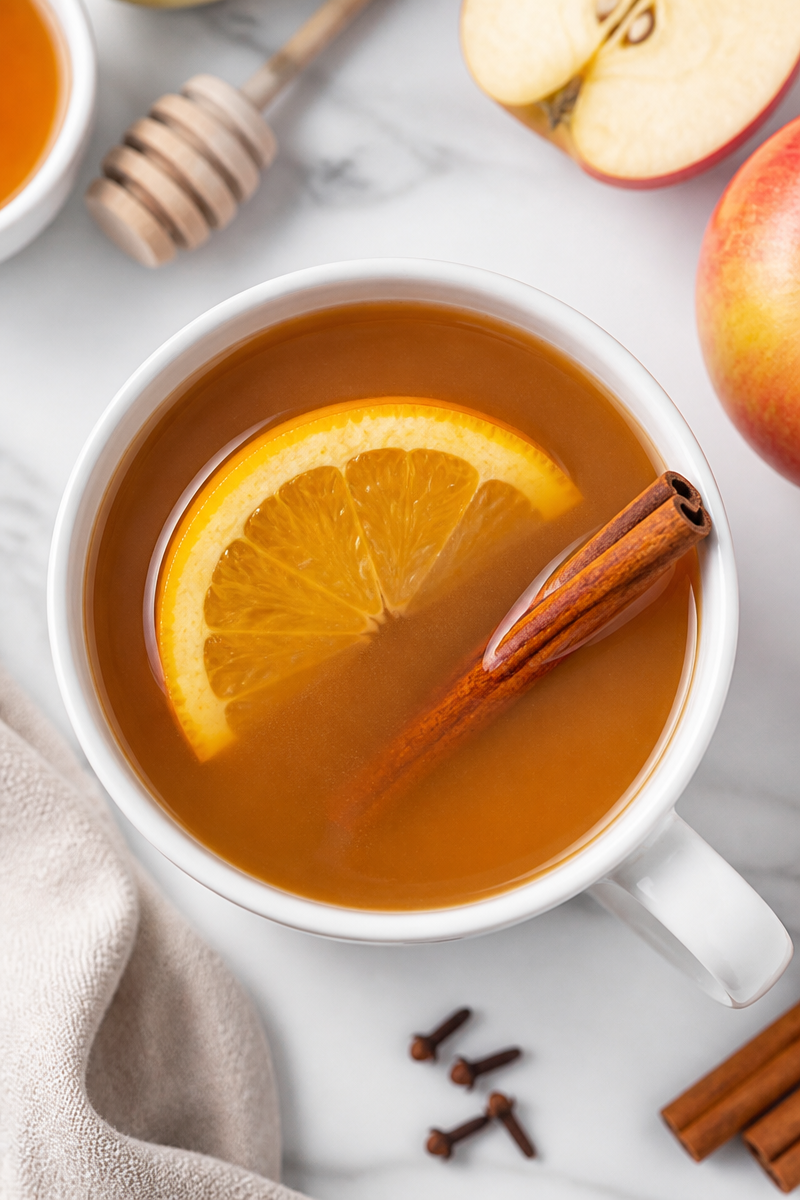 Spiked Apple Cider Hot Toddy