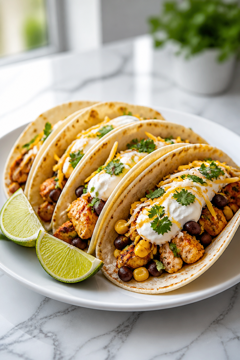 Spicy Chipotle Chicken Taco Skillet
