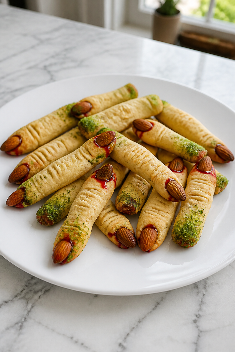 Corpse Finger Cookie Moss Green Tip