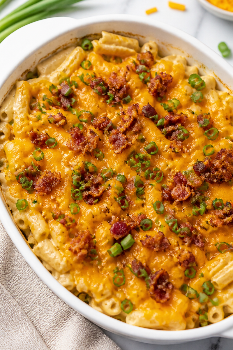 Creamy Chicken Bacon Ranch Casserole
