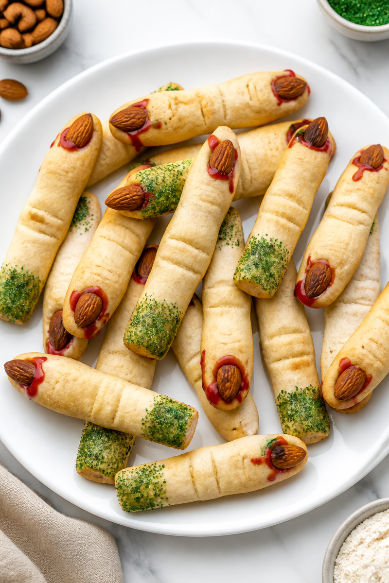 Corpse Finger Cookie Moss Green Tip