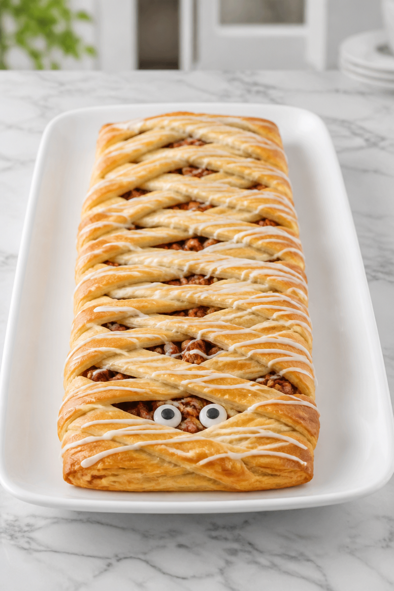 Mummy Kringle Pumpkin Butter Pastry 5 Mummy Kringle Pumpkin Butter Pastry