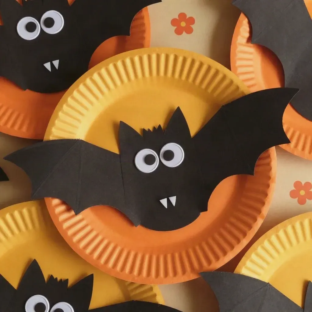 DIY Paper Plate Bats – Fun Halloween Activity for Kids!