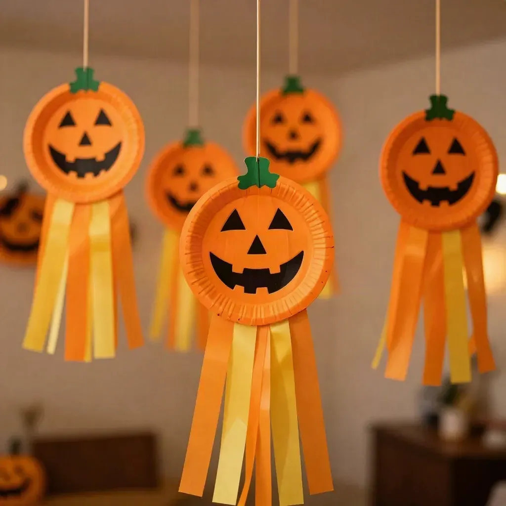 Floating Paper Plate Ghosts – Spooky Fun for Halloween!