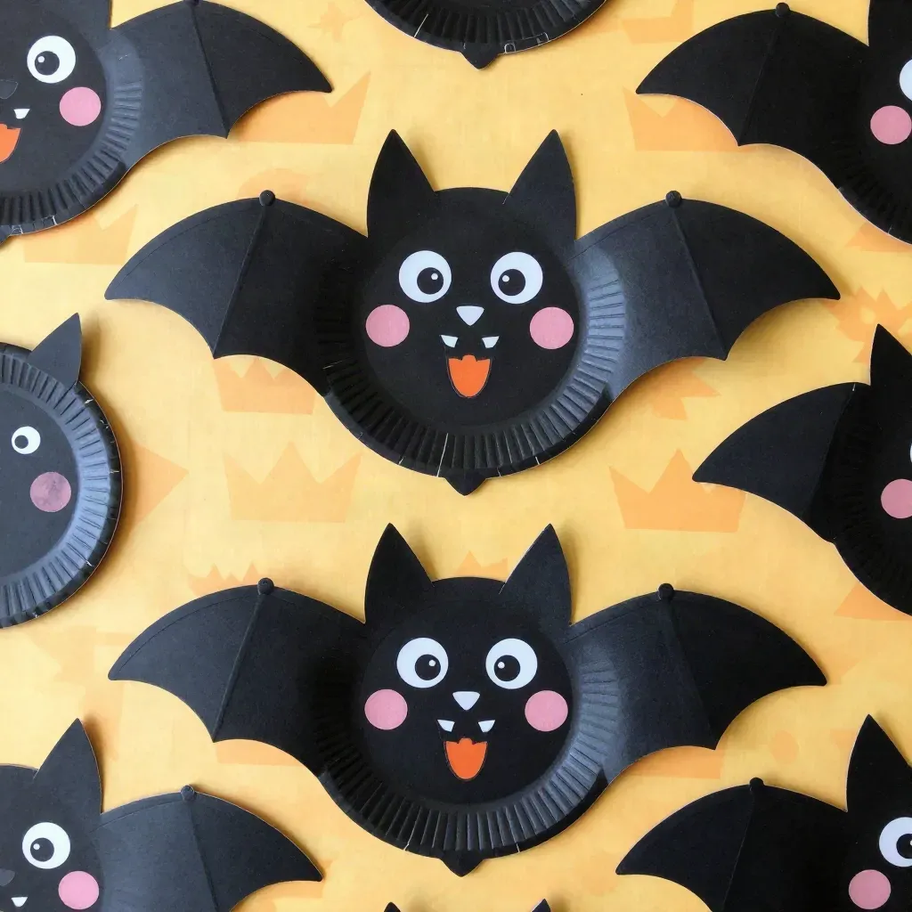 DIY Paper Plate Bats – Fun Halloween Activity for Kids!