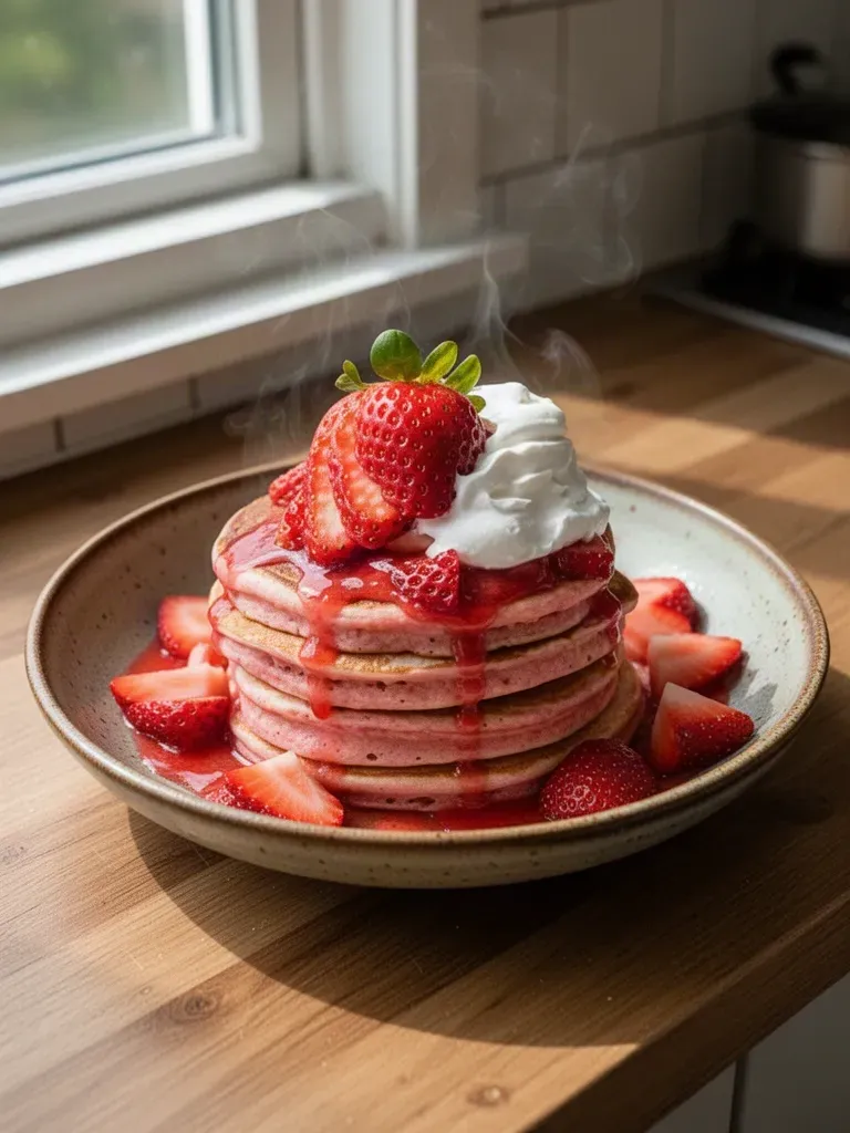 Strawberry Pancakes