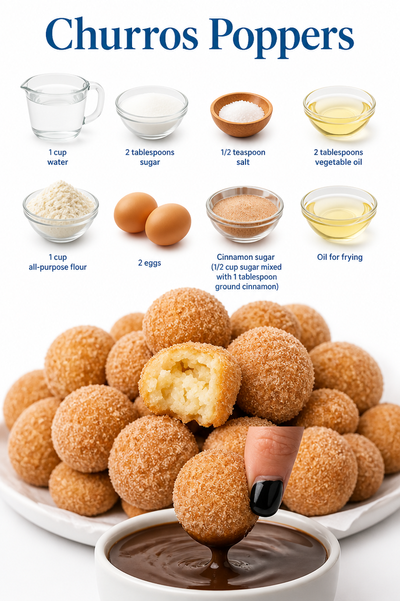 Churros Poppers