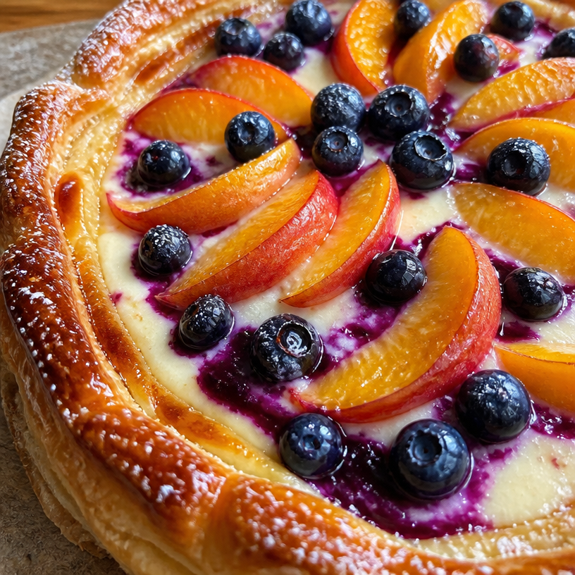 Tarte aux fruits végan