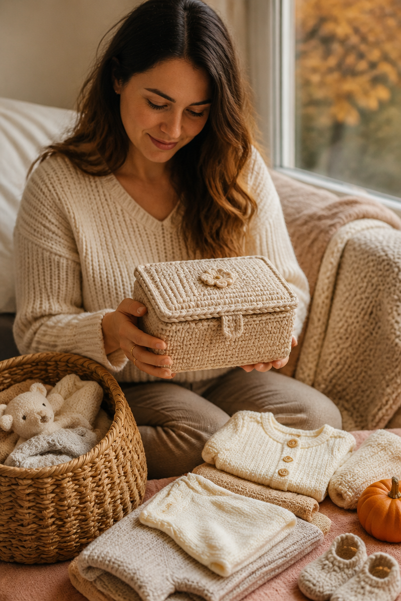 Crochet Baby Keepsake Box Pattern