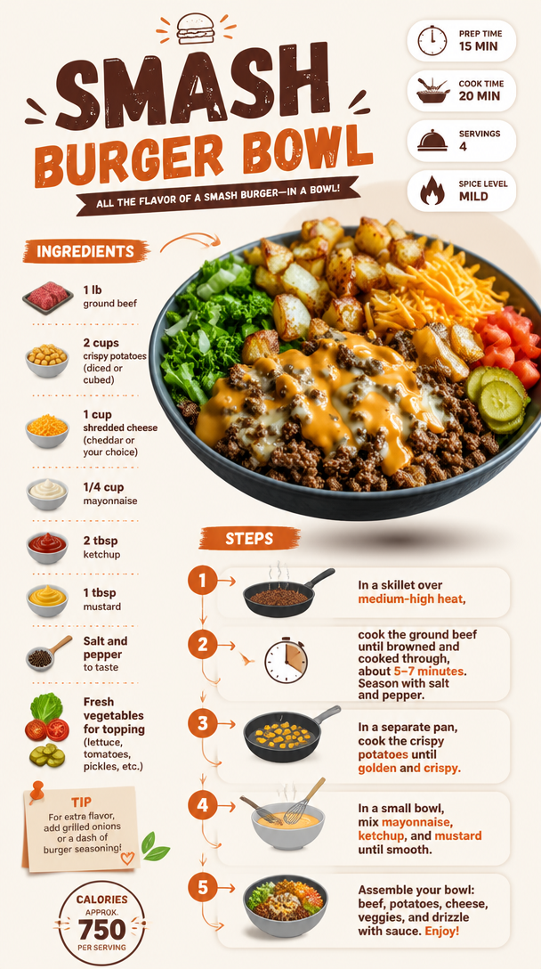 Smash Burger Bowl
