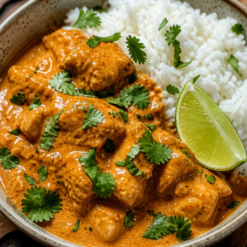 Coconut Chicken Rice Bowl