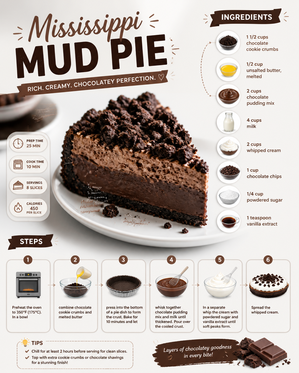 Mississippi Mud Pie