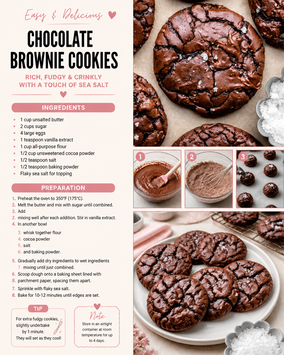 Chocolate Brownie Cookies