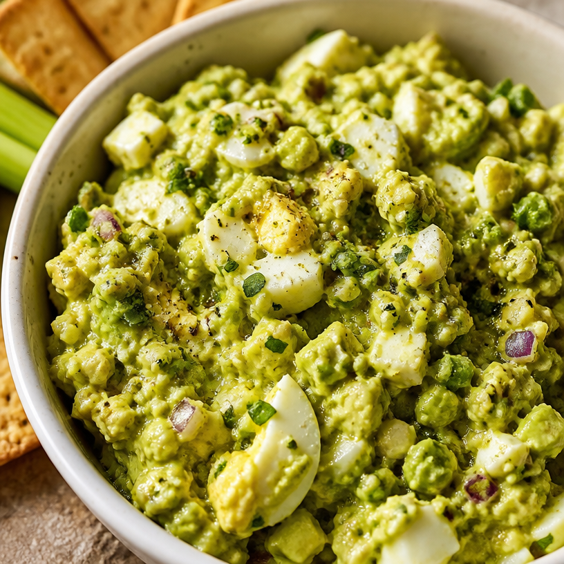 High Protein Avocado Egg Salad