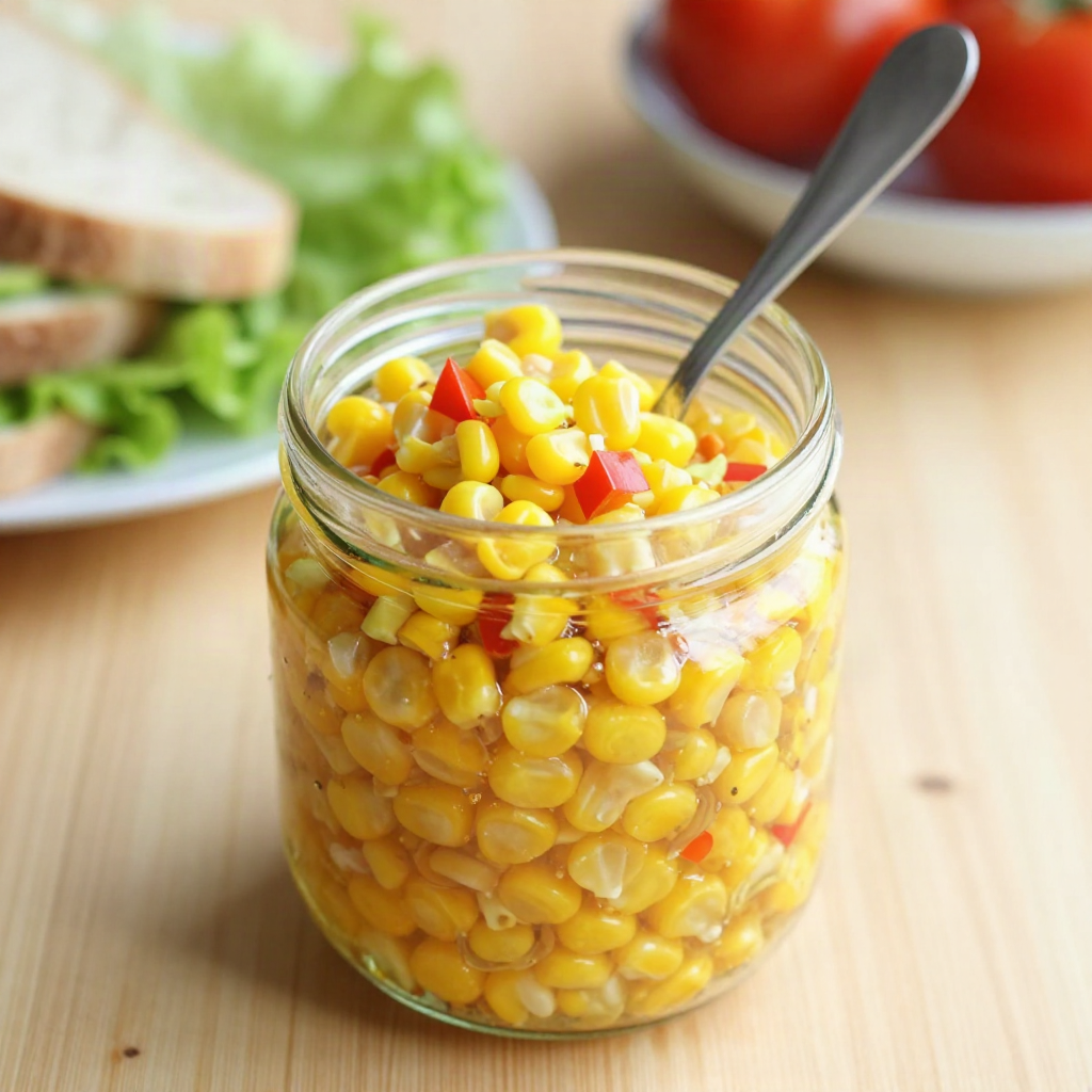 How to Make Sweet and Spicy Refrigerator Corn Relish 1 Sweet and Spicy Refrigerator Corn Relish