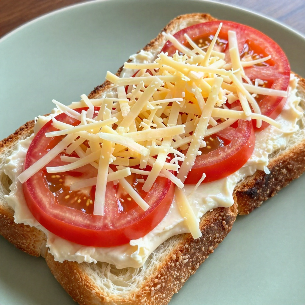 Tomato Toast 1 Tomato Toast