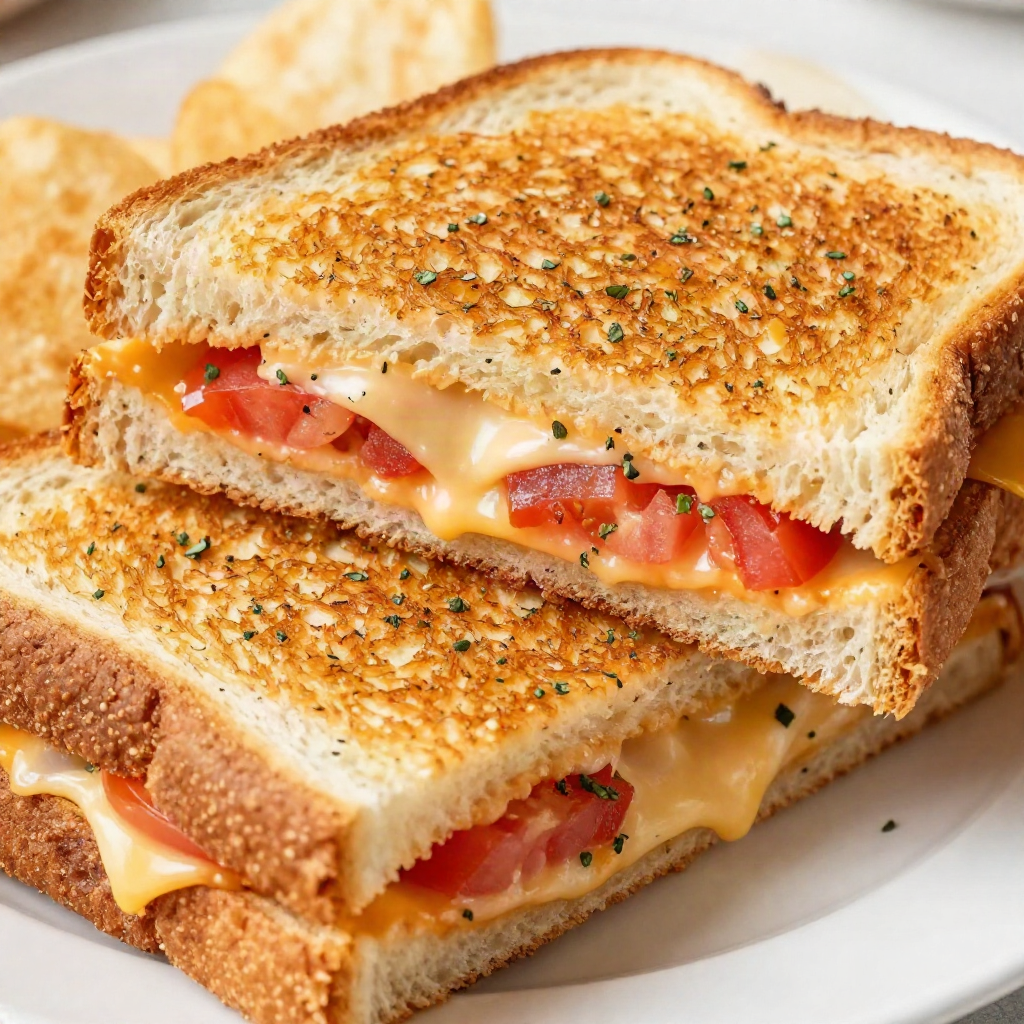 Tomato Grilled Cheese Sandwich