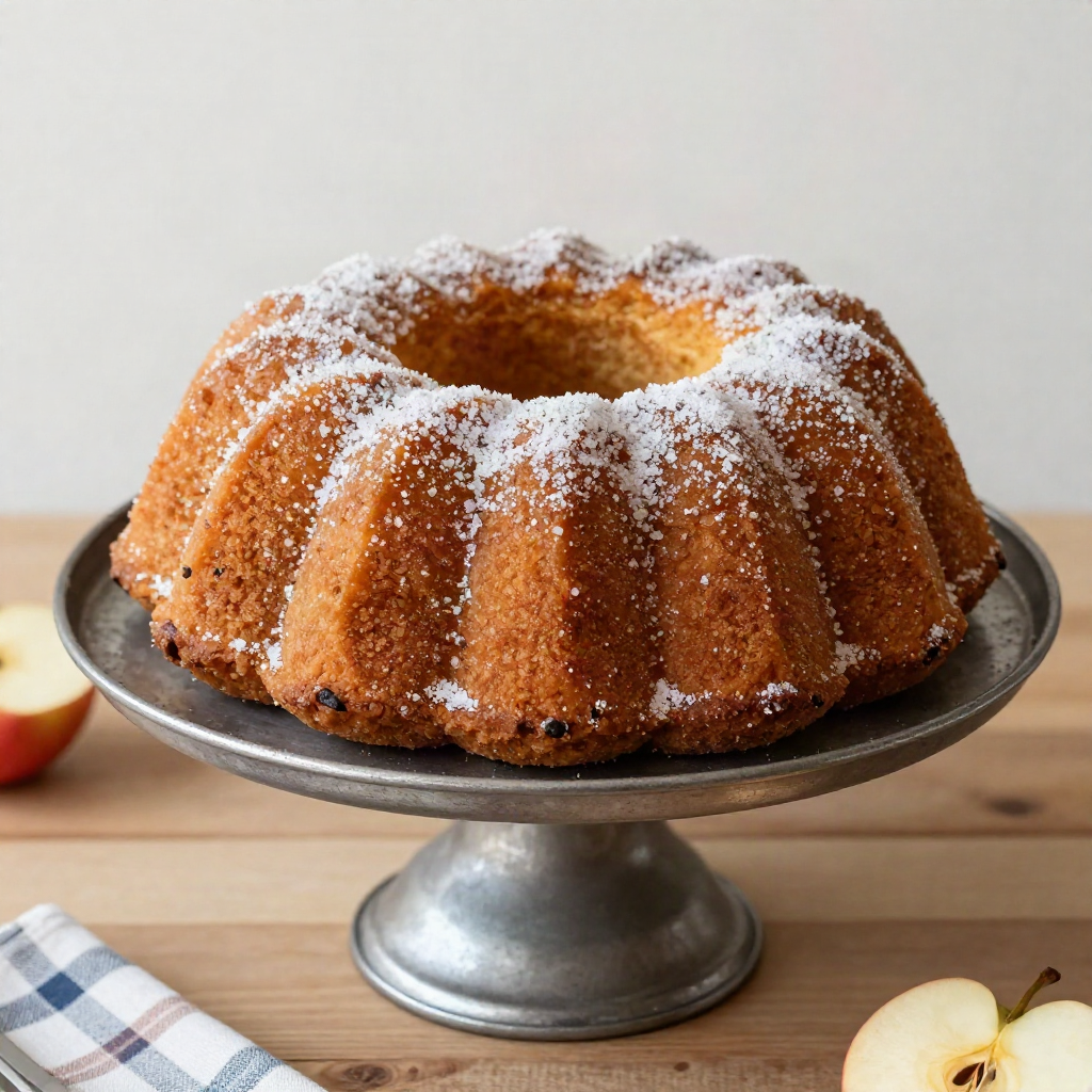 Apple Spice Bundt Cake 1 Apple Spice Bundt Cake