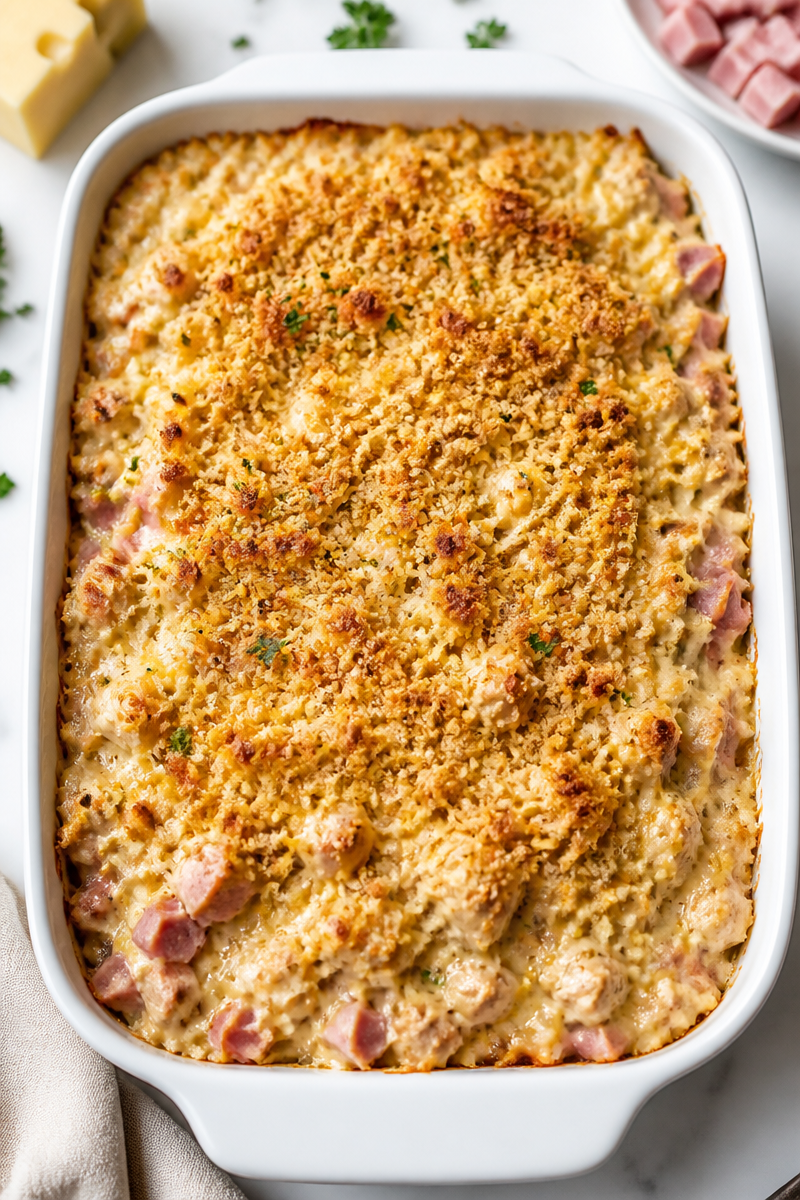 Baked Chicken Cordon Bleu Casserole