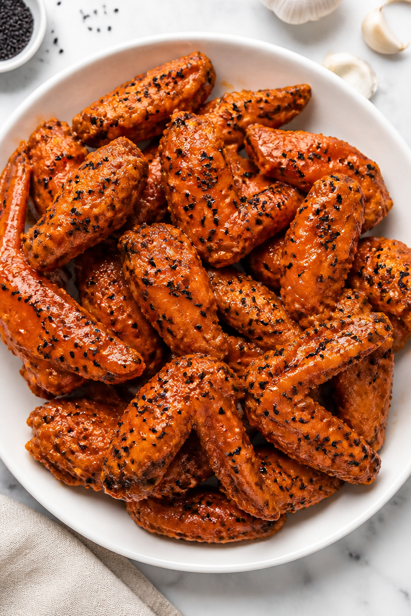 Deep Fried Bat Wing Buffalo Chicken