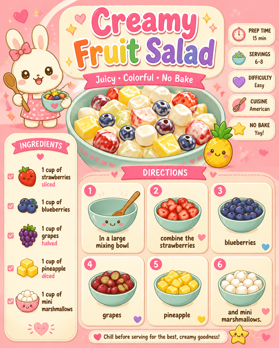 Creamy Fruit Salad