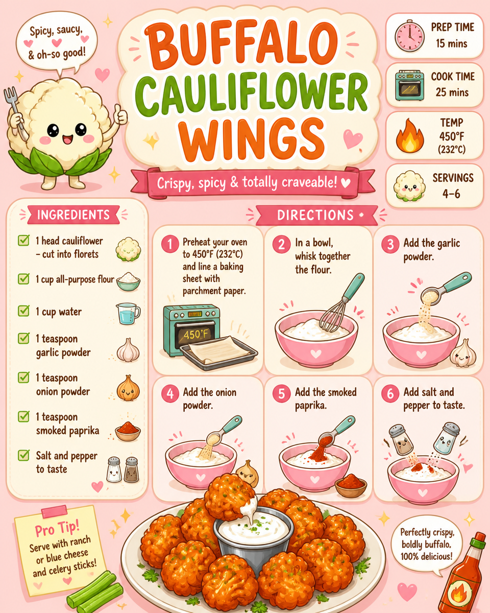 Buffalo Cauliflower Wings