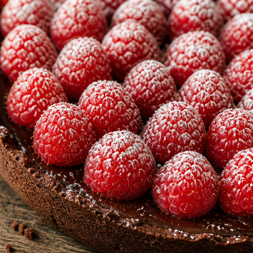 Chocolate Raspberry Tart