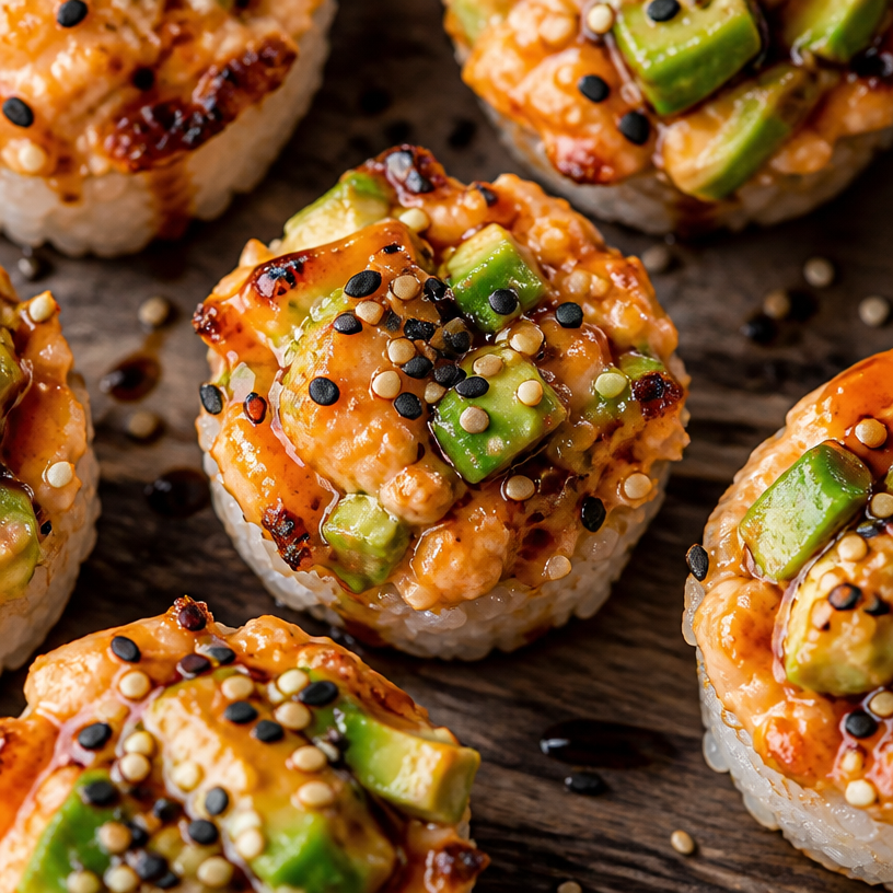 Baked Sushi Cups