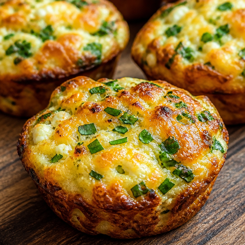 Savory Cottage Cheese Muffins