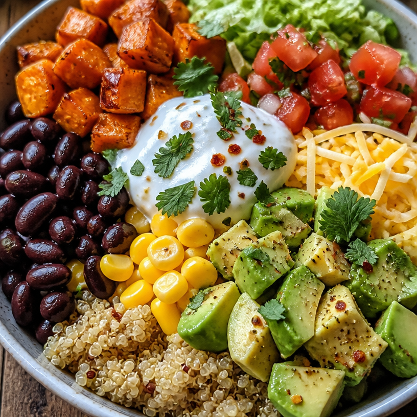 Quinoa Burrito Bowls