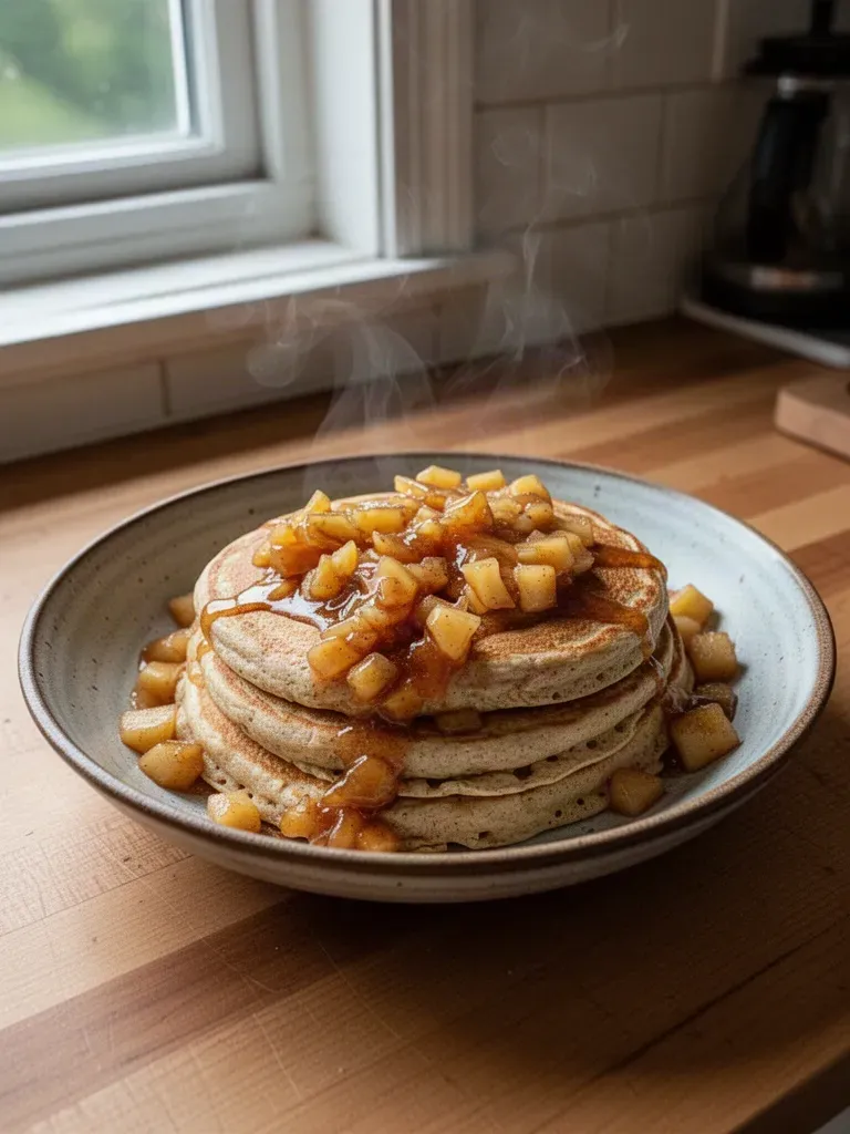 Spiced Apple Pancakes